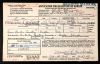 Application for Military Headstone