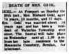 Obituary Obituary