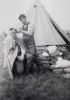 Cutting hair during WWII